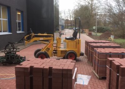 Vervangen bestrating bedrijfspand Gorinchem