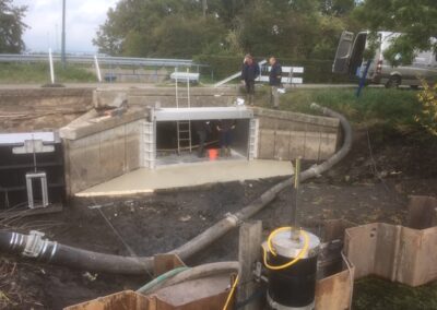 Realisatie vispassage en stuw Meentweg te Kockengen